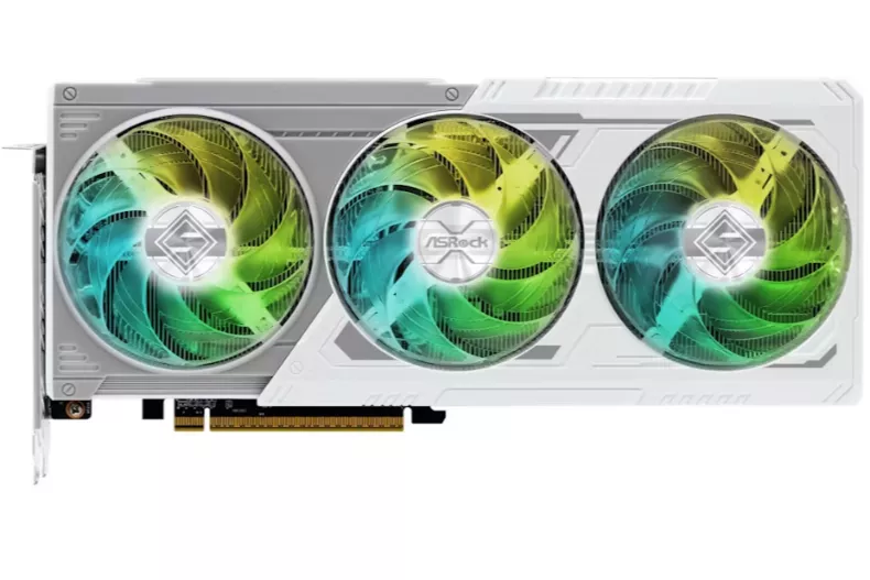 Tarjeta Gráfica ASRock Radeon RX 9060 XT Steel Legend OC 8GB GDDR6