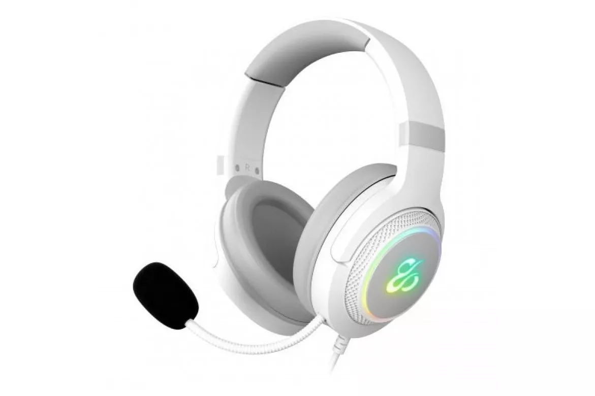 Newskill Sobek 7.1 Auriculares Gaming RGB USB Cancelación de Ruido para PC/PS4/PS5/Mac 2ª Gen Blanco