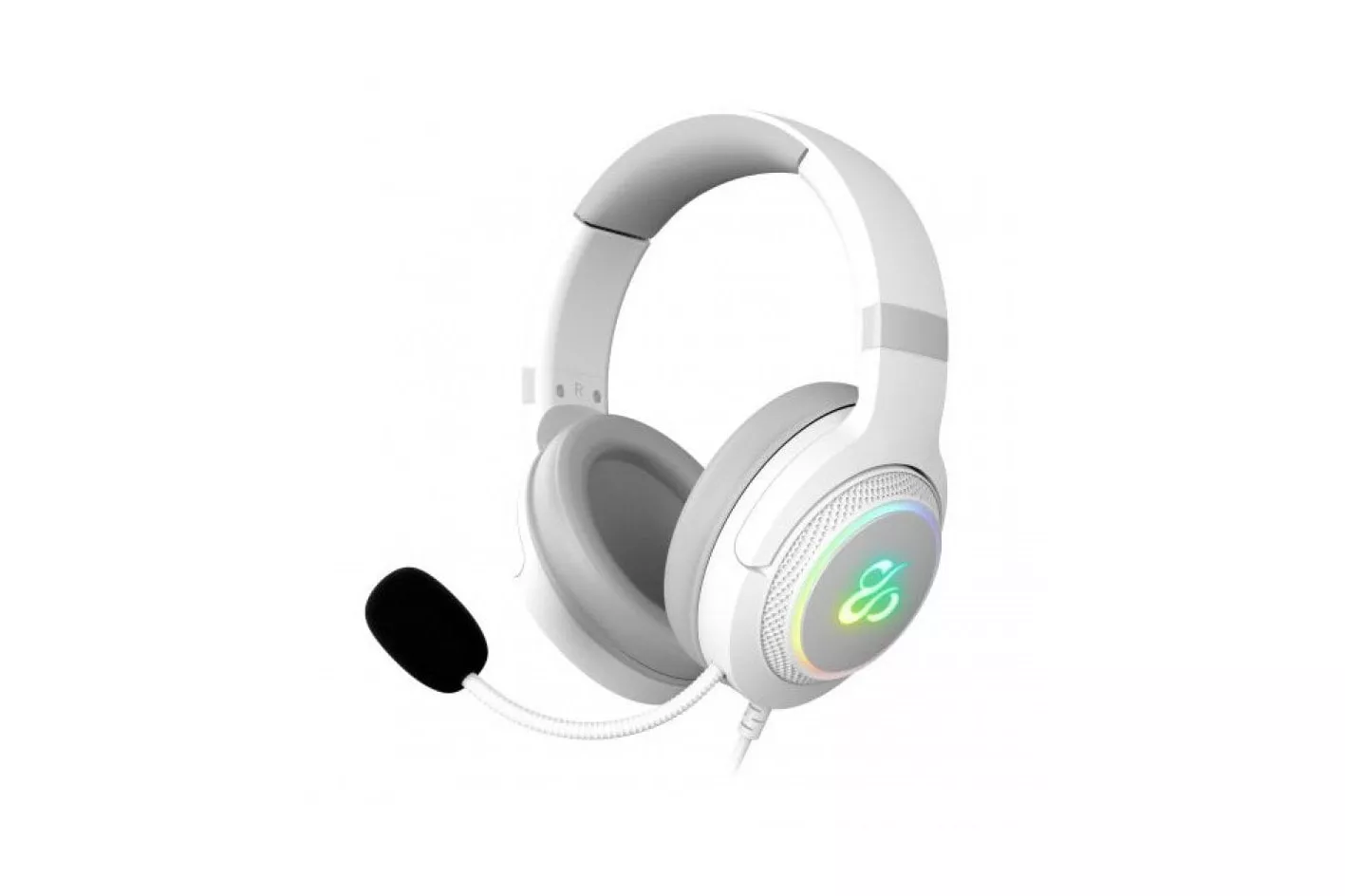 Newskill Sobek Ivory Auriculares Gaming RGB Multiplataforma Blancos