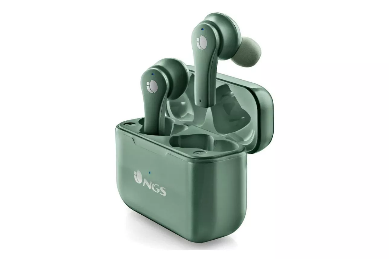 NGS Artica Bloom Auriculares Bluetooth TWS Verdes