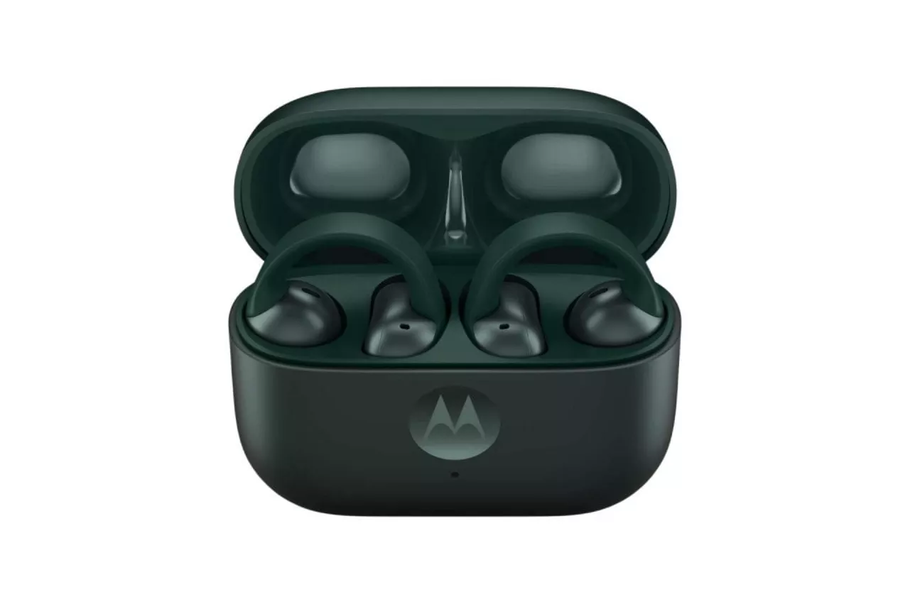 Auriculares Motorola inalámbricos Bluetooth con Cancelación de Ruido y micrófono, verde