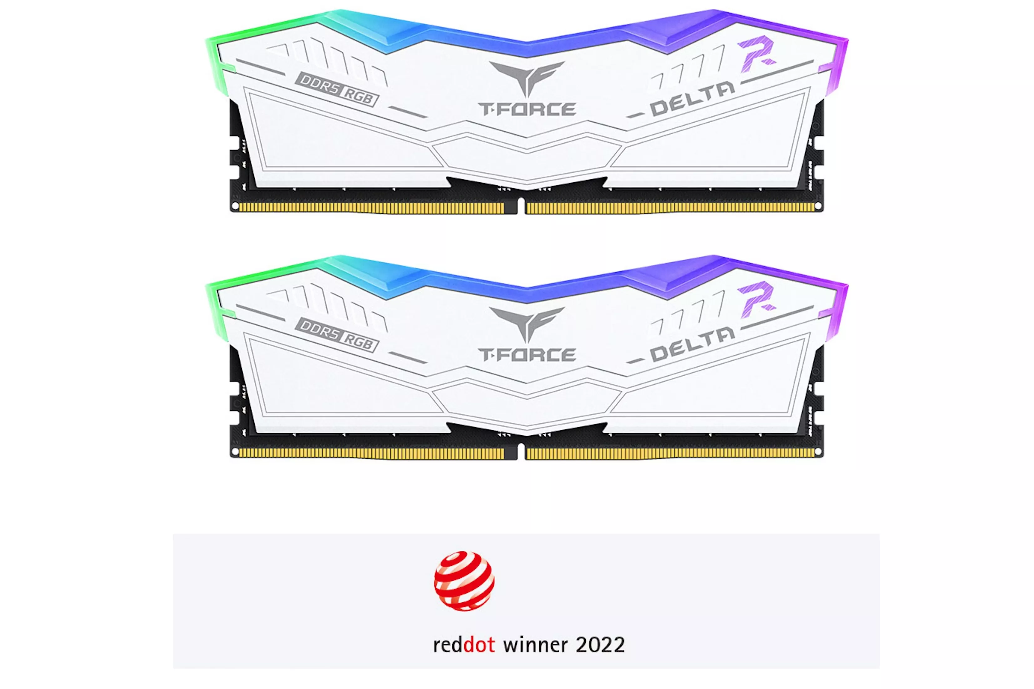 Team Group Kit 64GB (2 x 32GB) DDR5 6000MHz Delta RGB Blanco CL30