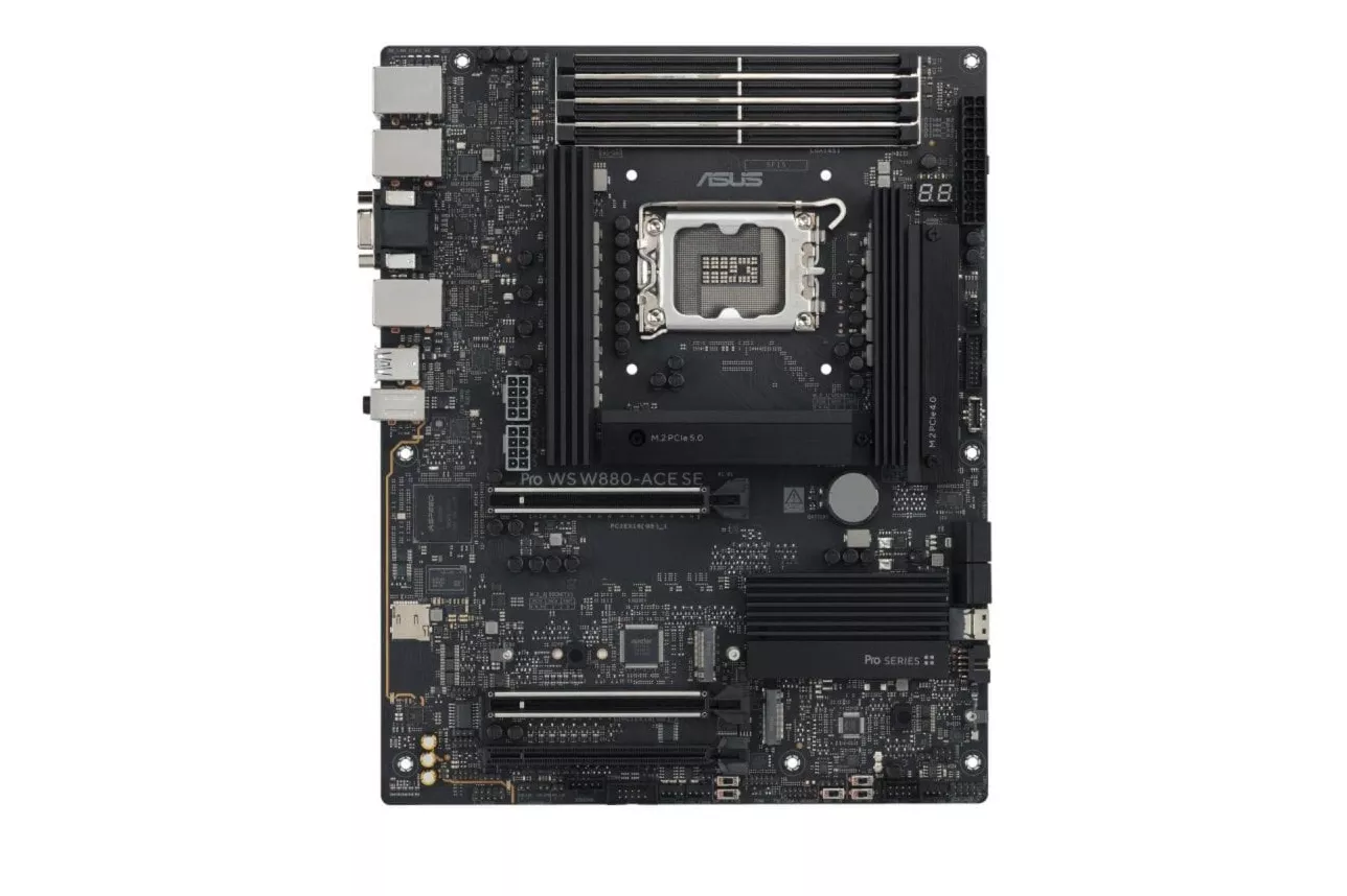 Placa Base ASUS W880 LGA1851 ATX PRO WS W880-ACE SE DDR5 RAID 2.5G LAN Thunderbolt