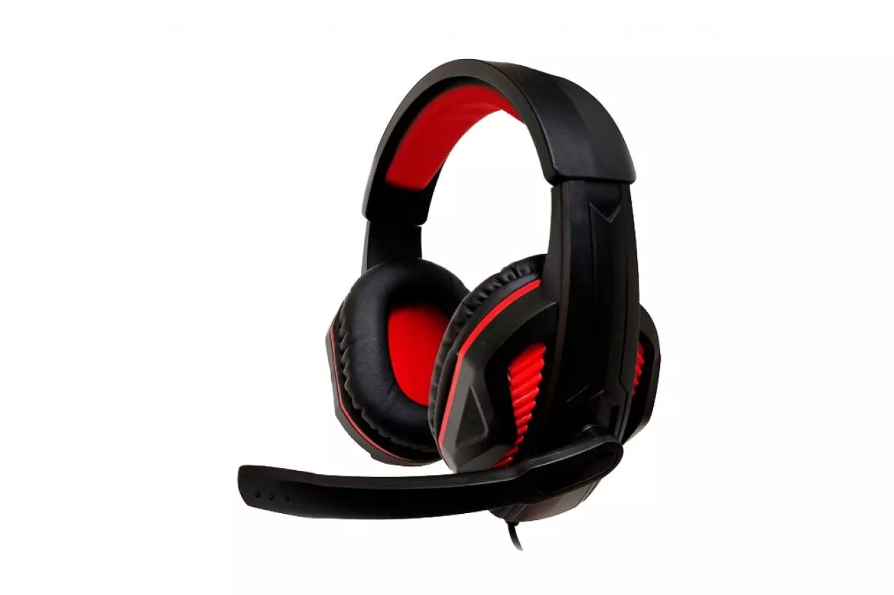 Nuwa Auriculares Gaming para Nintendo Switch/Switch Lite Negro/Rojo