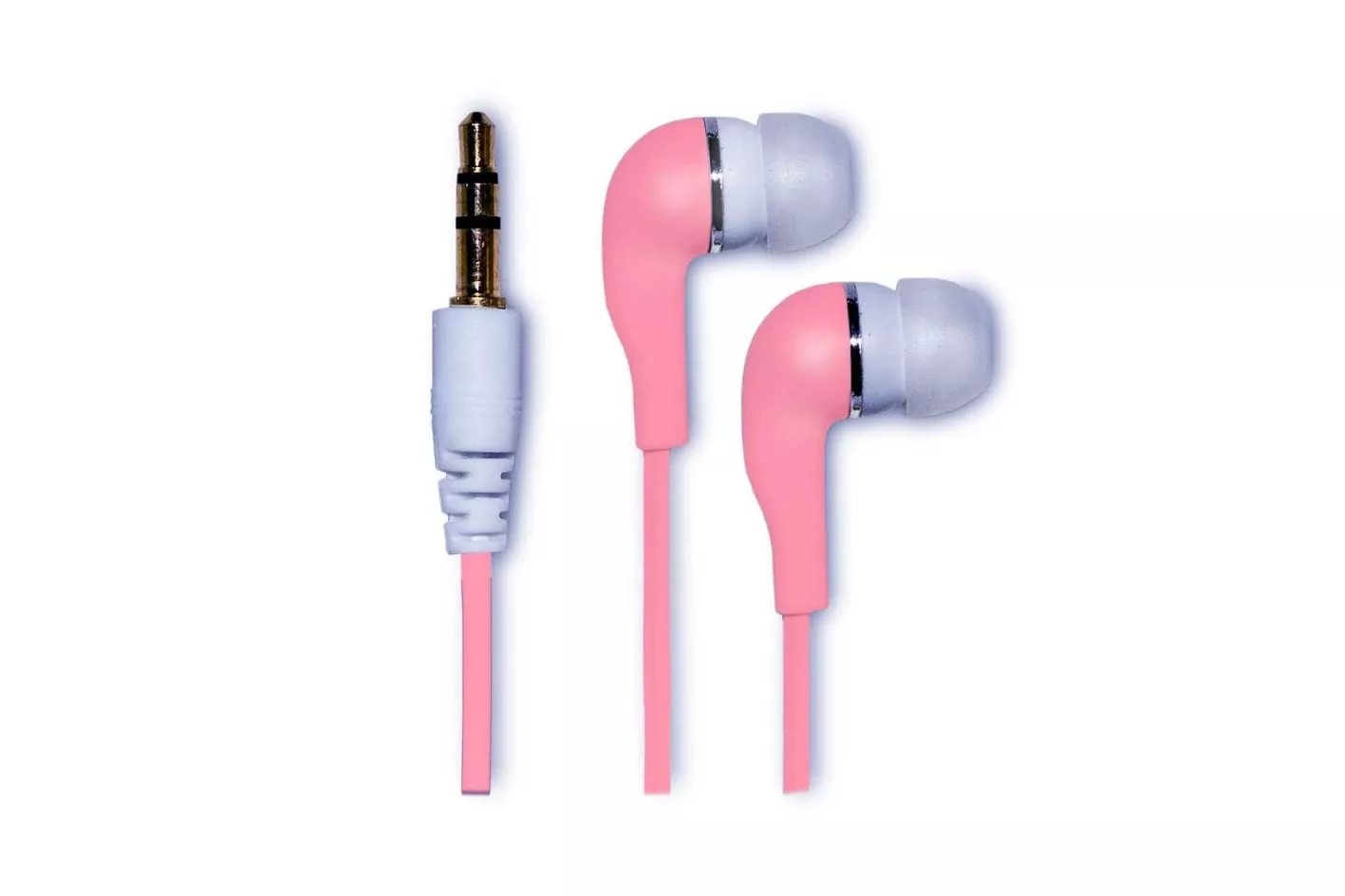 OcioDual Auriculares Intrauditivos Estéreo Jack 3.5mm Rosas