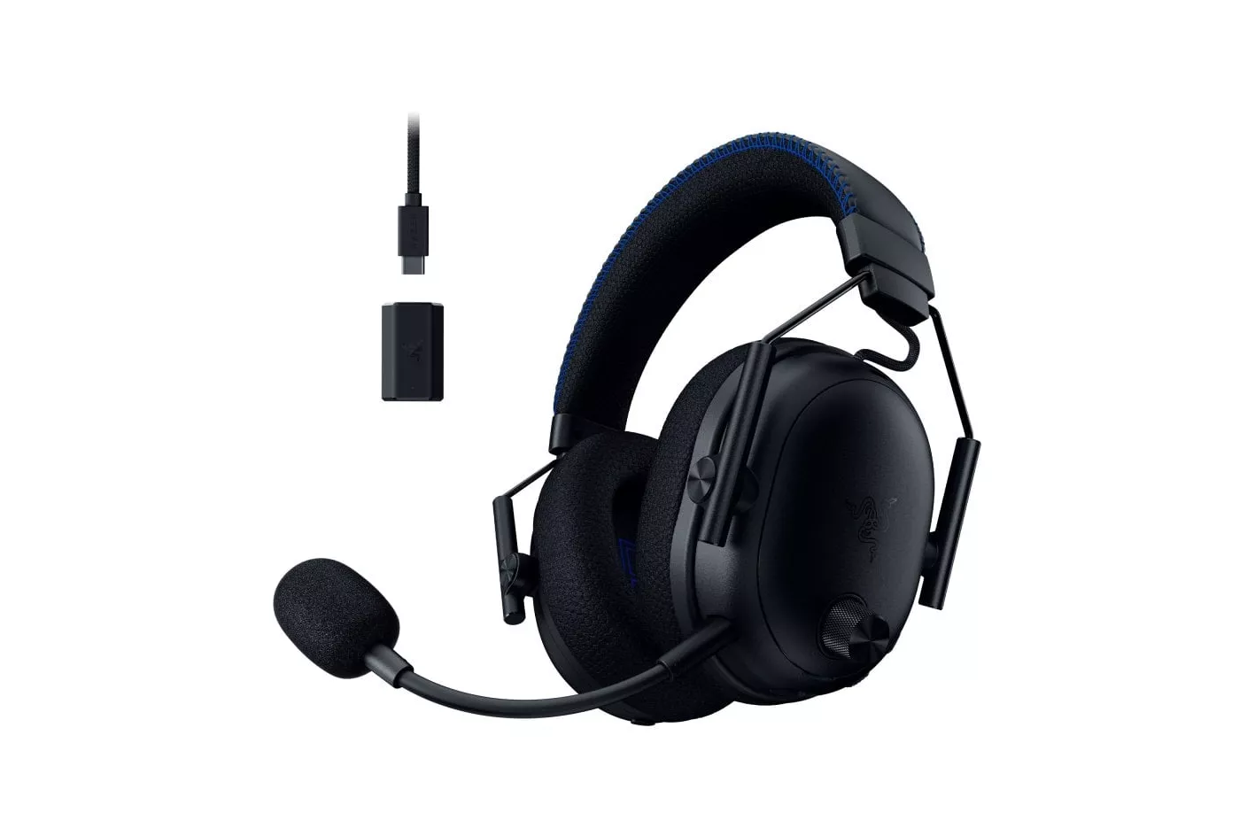 Auriculares Razer BlackShark V3 Pro for PlayStation inalámbricos con Cancelación de Ruido Negros