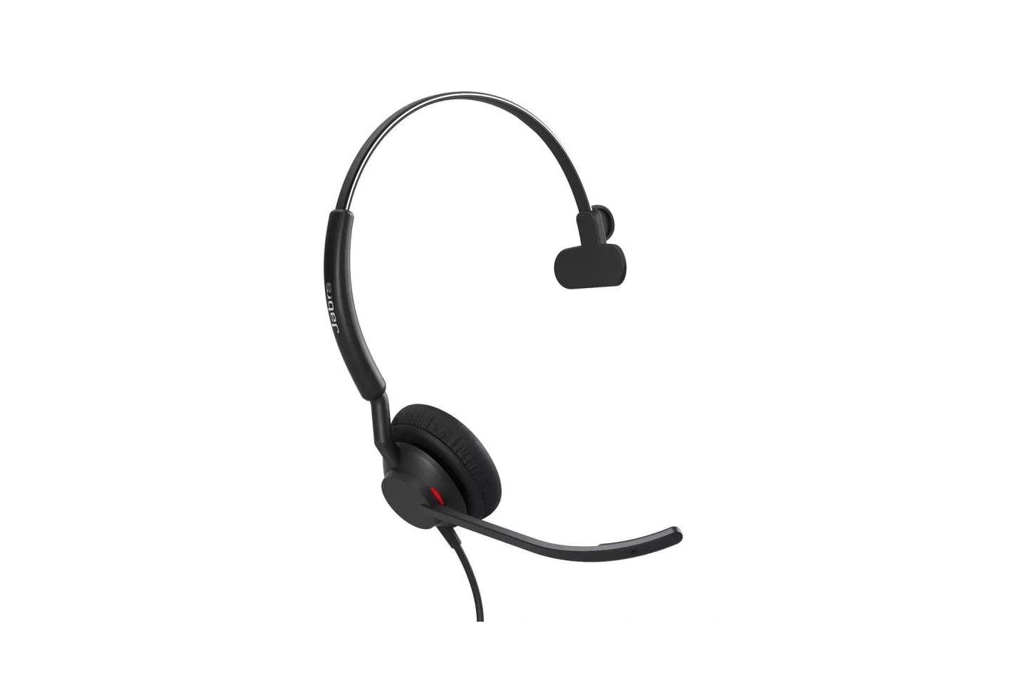 Auriculares Jabra alámbricos 2 micrófonos y protección auditiva, negro