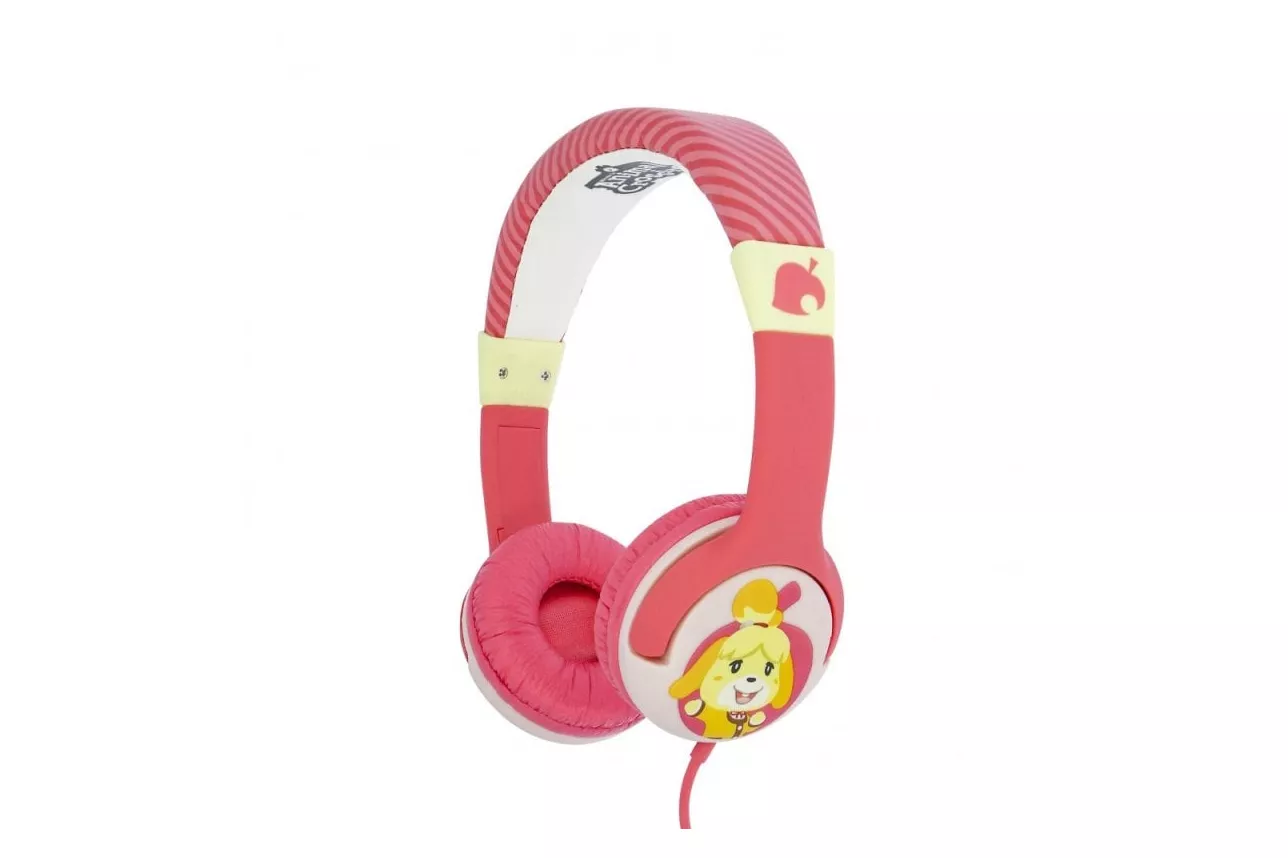 OTL Technologies Animal Crossing Isabelle Auriculares Infantiles con Limitador de Volumen