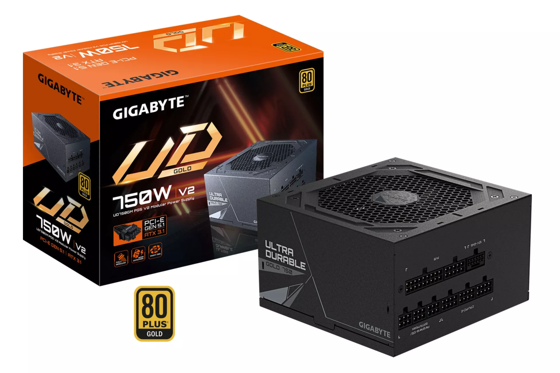 GP-UD750GM 750W, Fuente de alimentación de PC