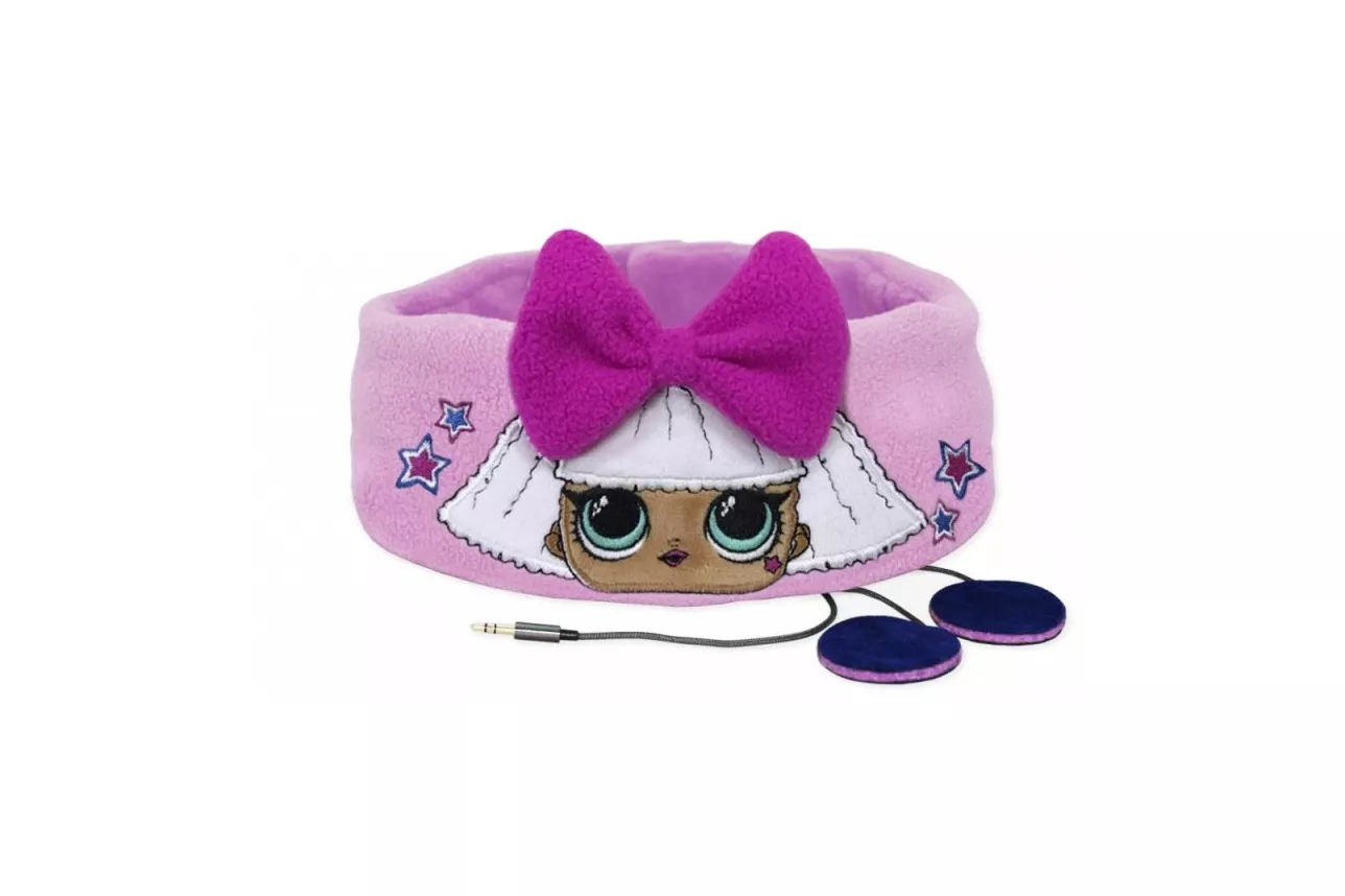 OTL Technologies Auriculares Infantiles Planos con Banda Ajustable Lavable L.O.L Surprise
