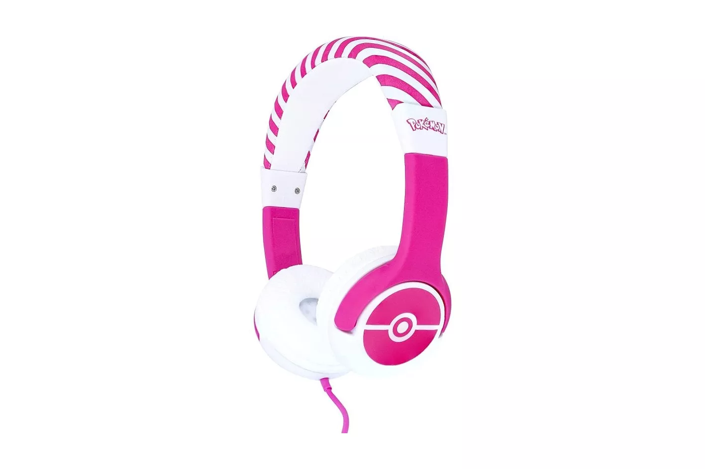 OTL Technologies Auriculares Infantiles Pokémon Pokeball Rosa