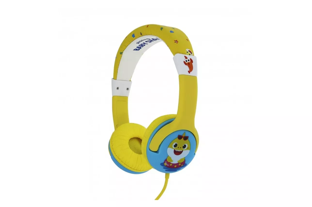 OTL Technologies Baby Shark Auriculares Infantiles con Limitador de Volumen