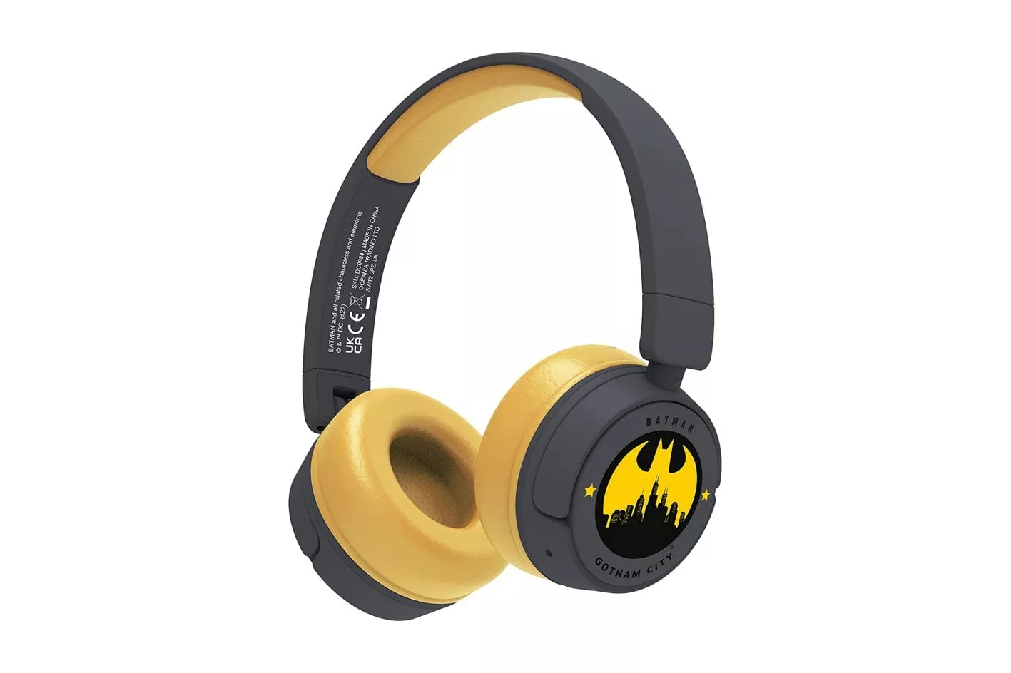 OTL Technologies Batman Gotham City Auriculares Infantiles Inalámbricos Plegables