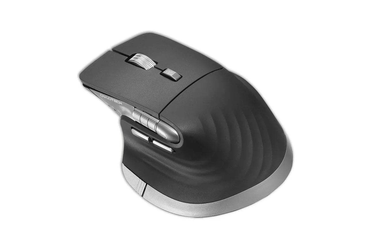 Owlotech MS900 Ratón Wireless con Rueda Lateral 4800 dpi Negro