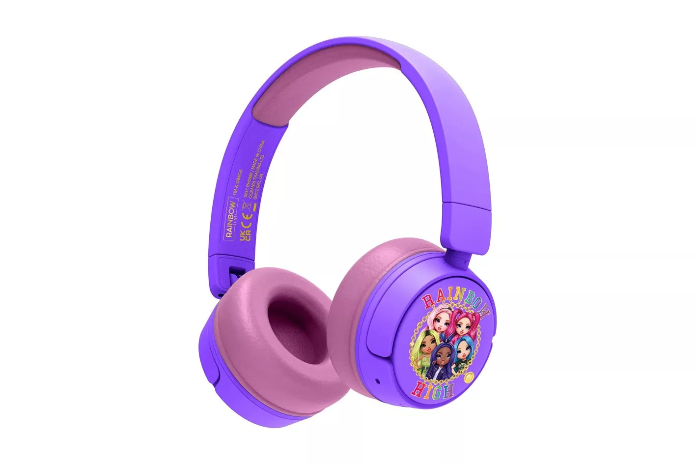 OTL Technologies Rainbow High Auriculares Infantiles Inalámbricos Plegables