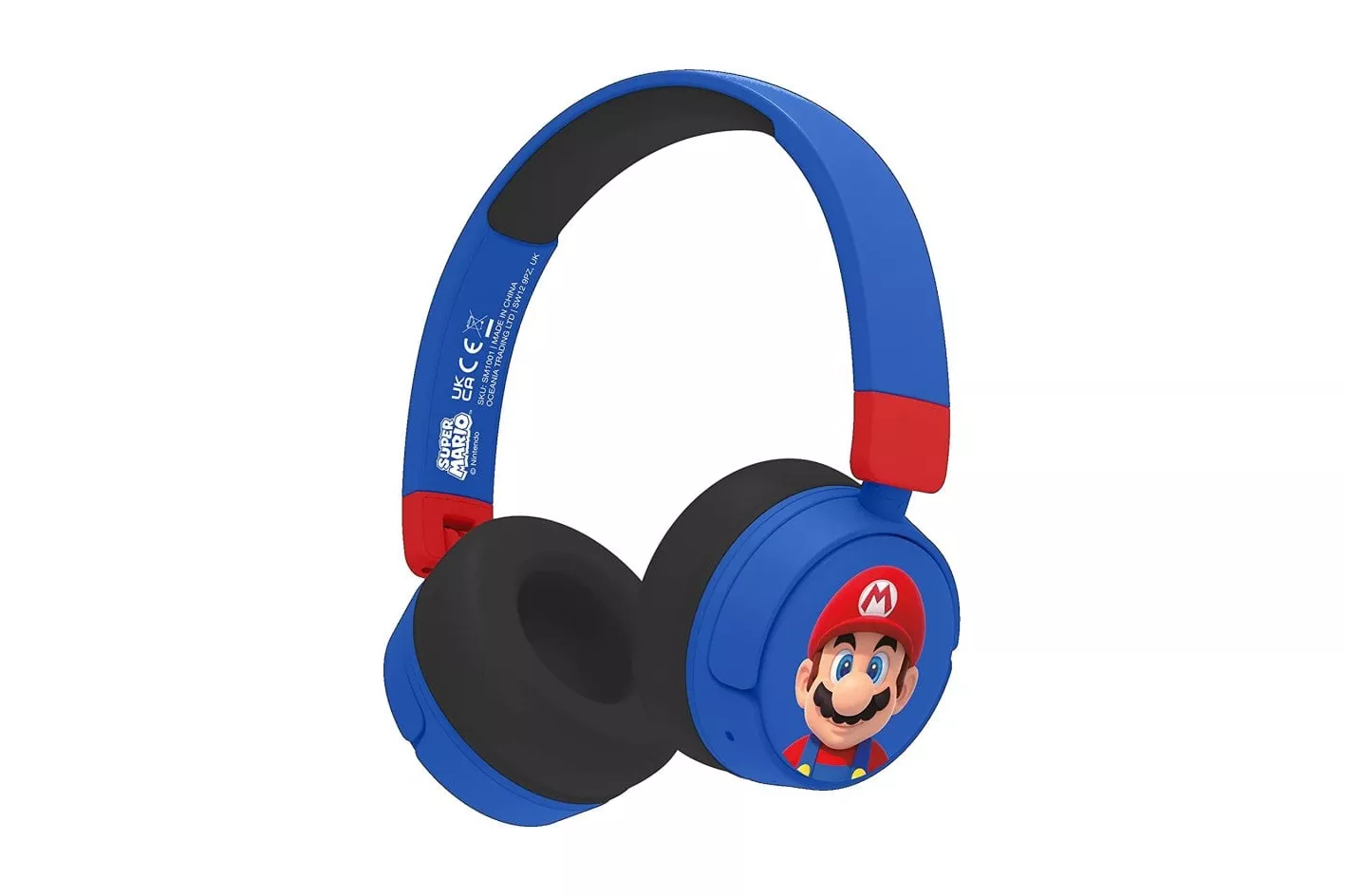 OTL Technologies Super Mario Auriculares Infantiles Inalámbricos Plegables