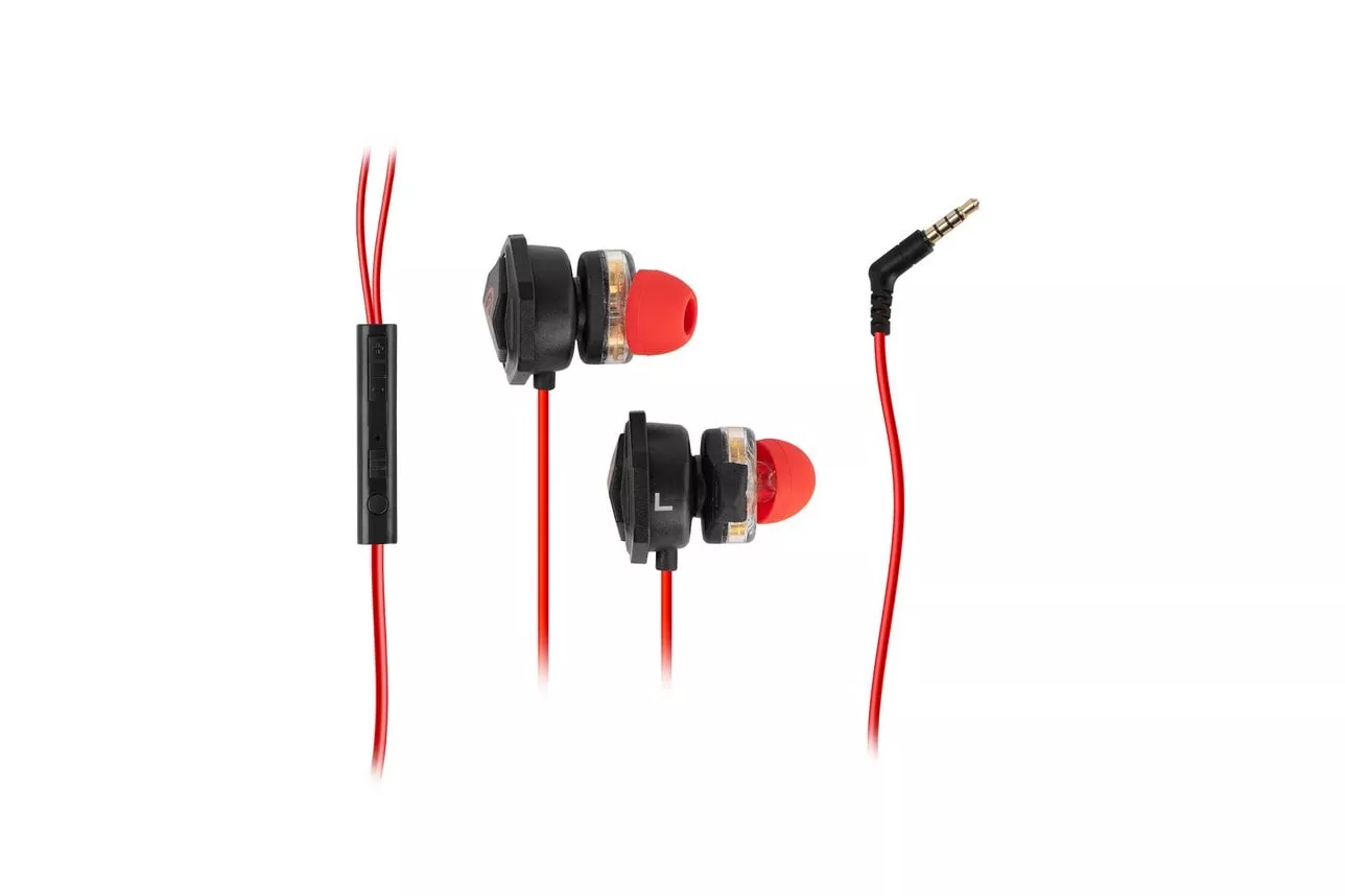 Ozone Heat X30 Auriculares Intraurales Gaming Negro/Rojo