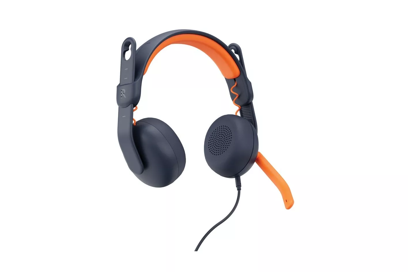 Logitech Zone Learn Auriculares Supraaurales para Estudiantes USB-C Azul/Naranja