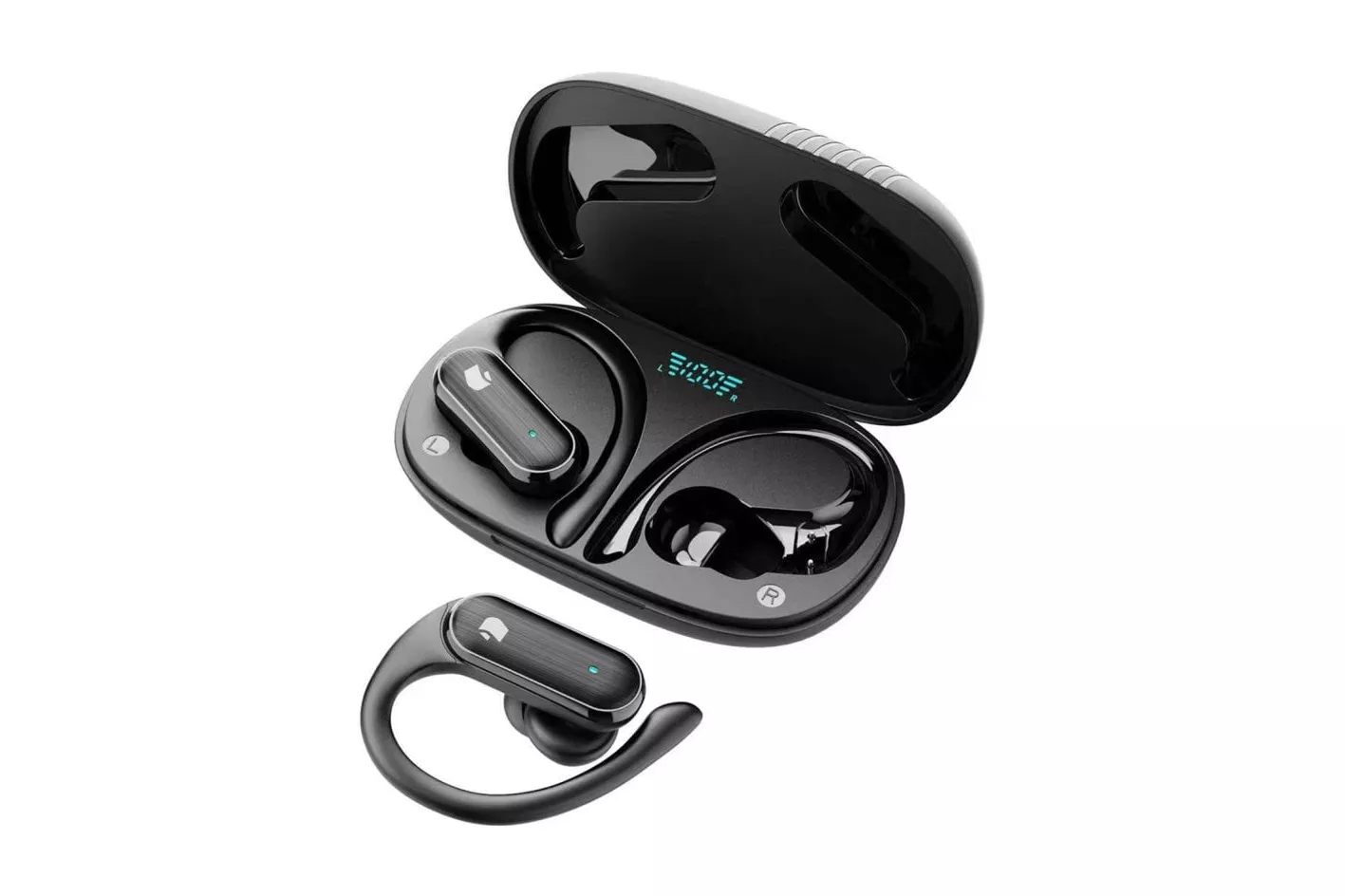 PcCom Essential Energy Auriculares Deportivos Negro