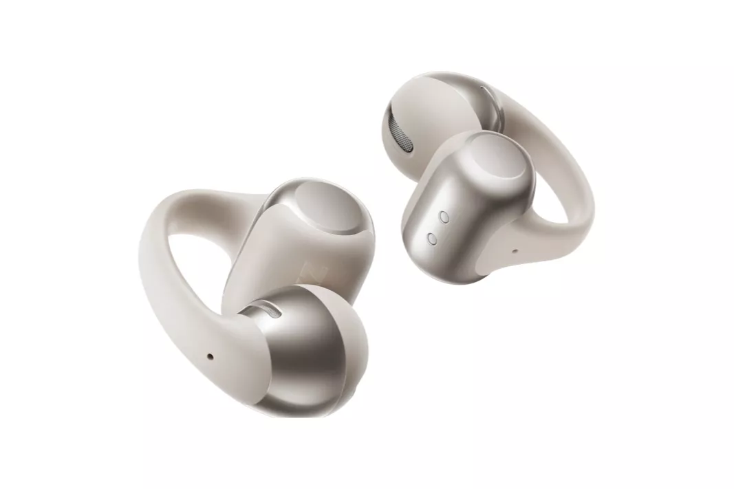 Auriculares Shokz inalámbricos Bluetooth con Cancelación de Ruido, Micrófono y protección IP54, color gris