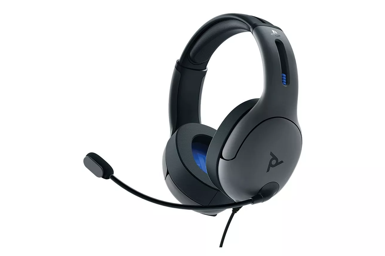 PDP Gaming LVL50 Auriculares Gaming Grises para PS4