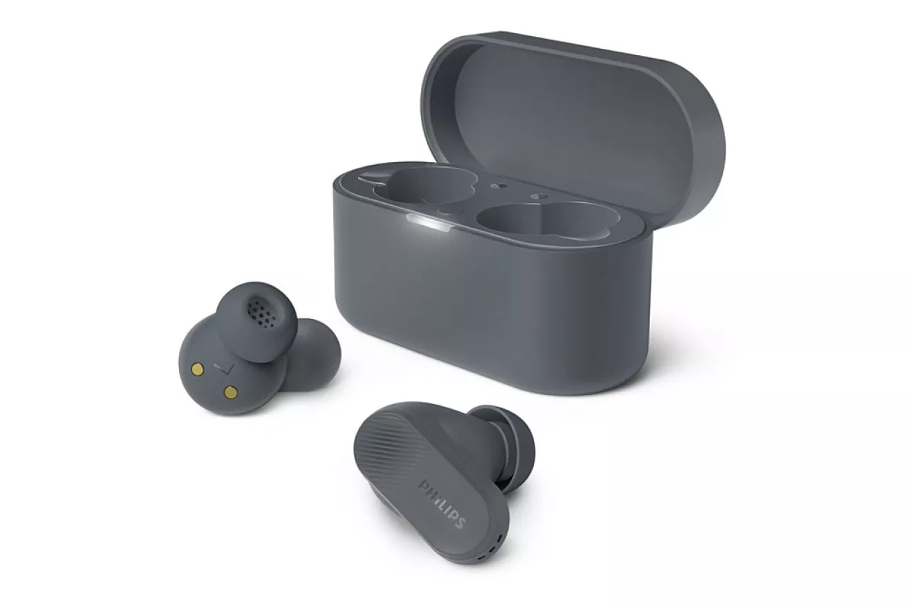 Philips 3000 Series TAT3509GY/00 Auriculares Bluetooth 5.2 TWS con ANC e IPX4 Gris