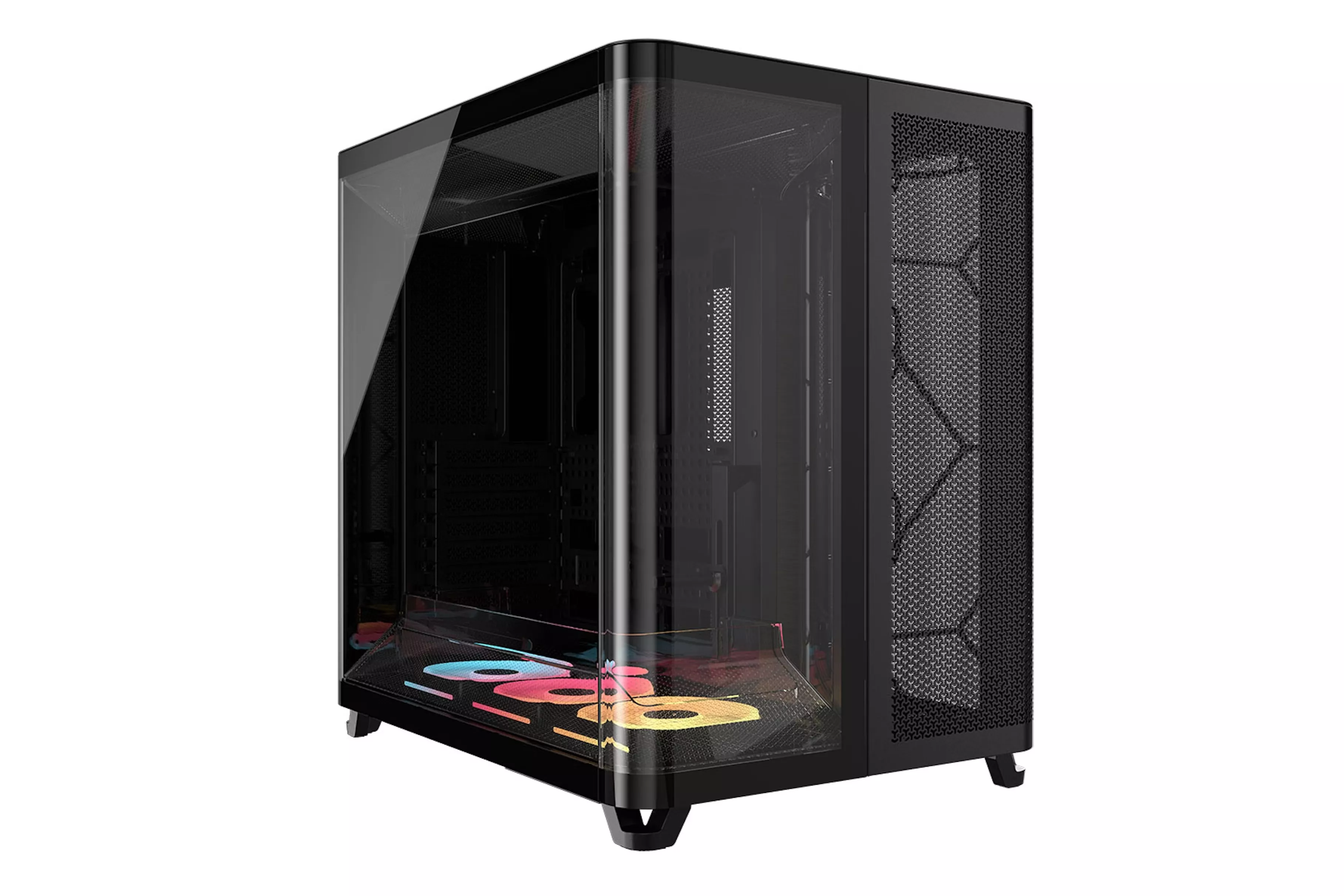 Caixa E-ATX Corsair AIR 5400 LX-R Link Preto Vidro Temperado