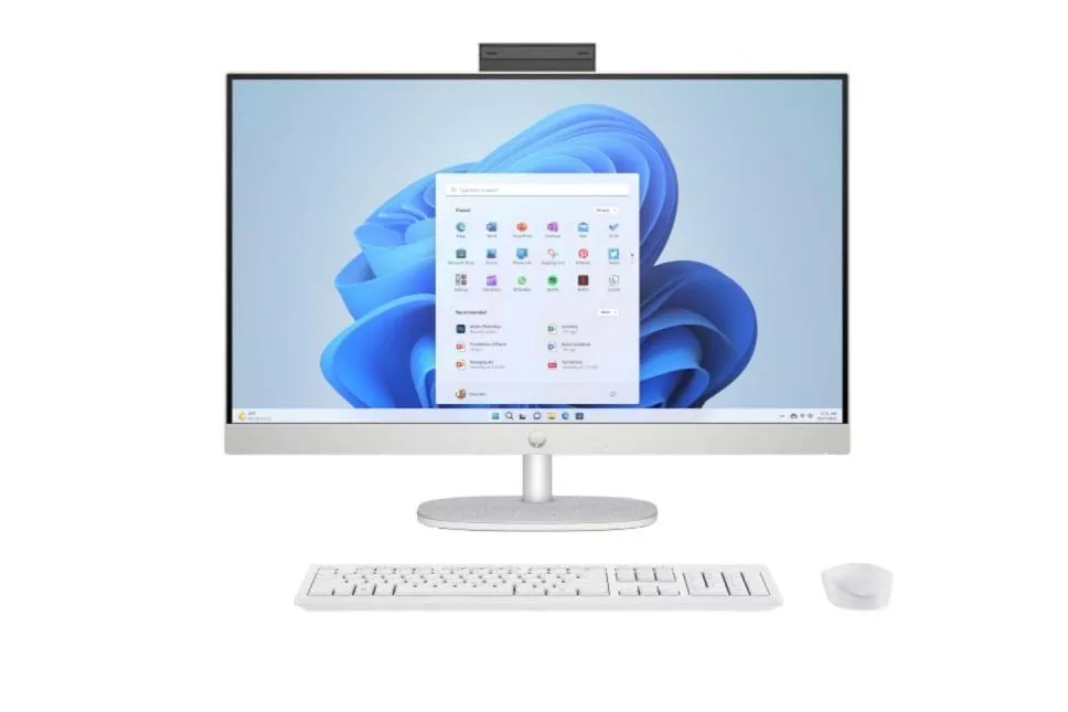 PC Sobremesa HP All-in-One 27-cr0088ns i5-1335U 16GB 512GB SSD Táctil FHD Blanco