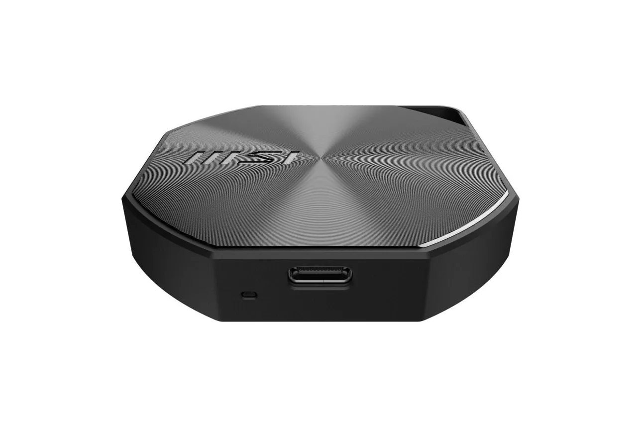 Disco Duro MSI 2TB SSD Externo USB 3.2 Gen 2x2 20 Gbit/s Datamag Aluminio Negro