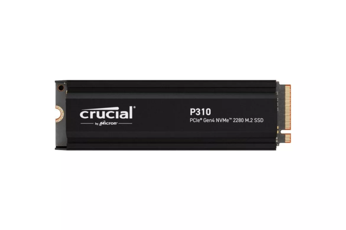 Disco Duro Crucial 4TB SSD M.2 7100MB/s P310 PCIe 4.0 NVMe Alto Rendimiento