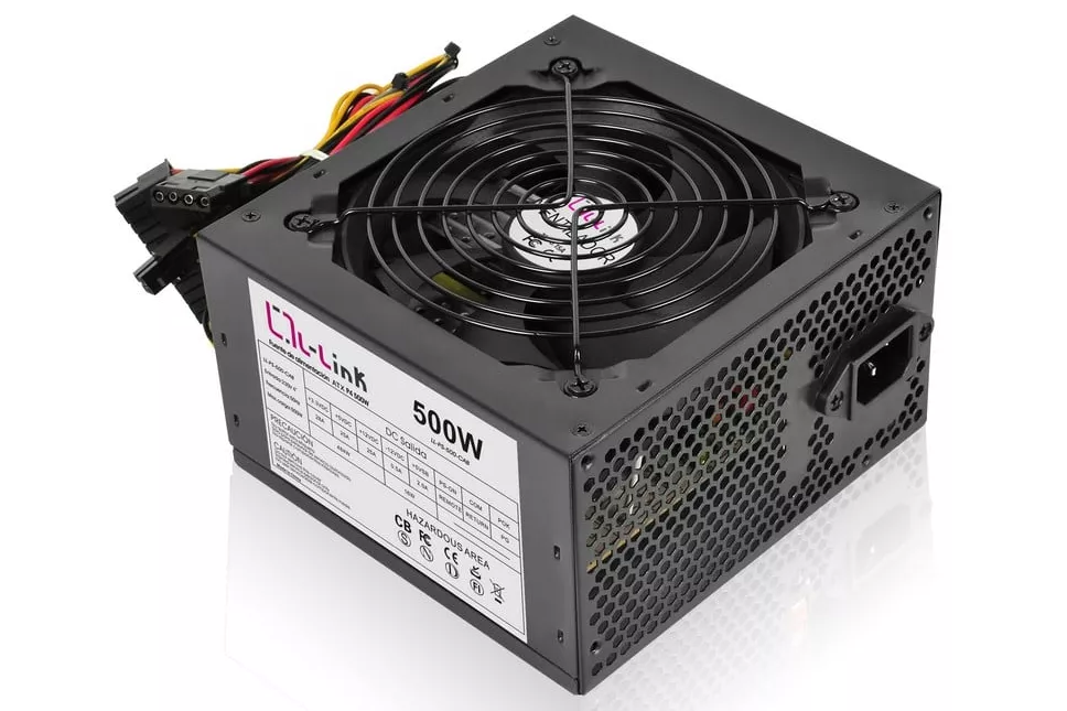 L-Link Fuente de Alimentación ATX 500W con Cable Incluido