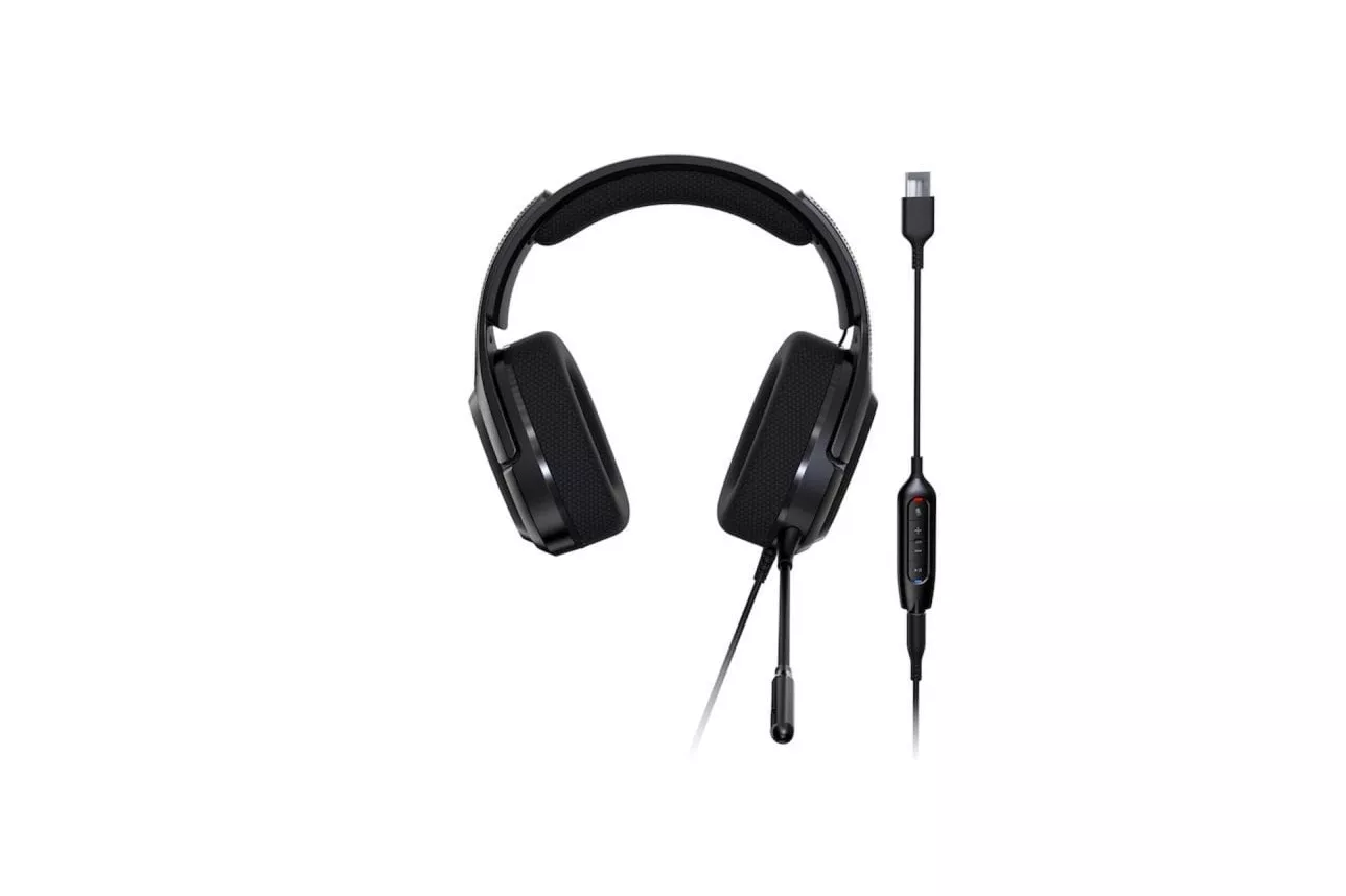 Auriculares Acer Predator Galea 365 con cable Jack 3,5 mm Surround 7.1 Gaming Negros