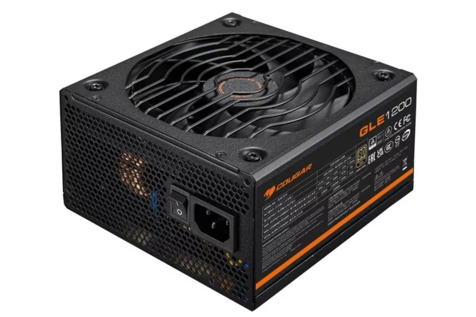 Fuente de Alimentacion Cougar 1200W 80 PLUS Gold CGR GLE-1200 Modular ATX 3.1