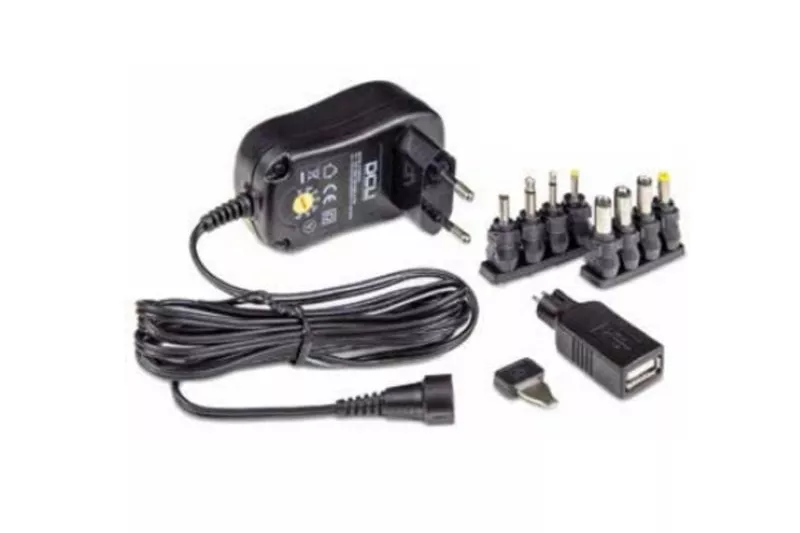 Fuente de Alimentación DCU 18W Universal Conmutada 37200045 6 Puertos USB Negra