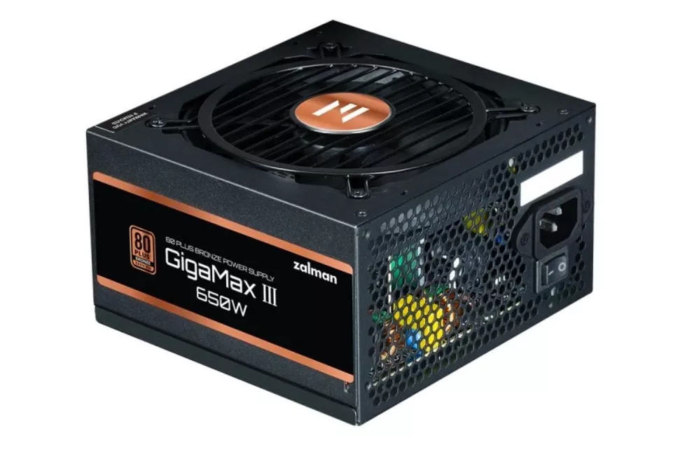 Fuente de Alimentación Zalman 650W 80 PLUS Bronze GigaMax III Semimodular ATX FDB