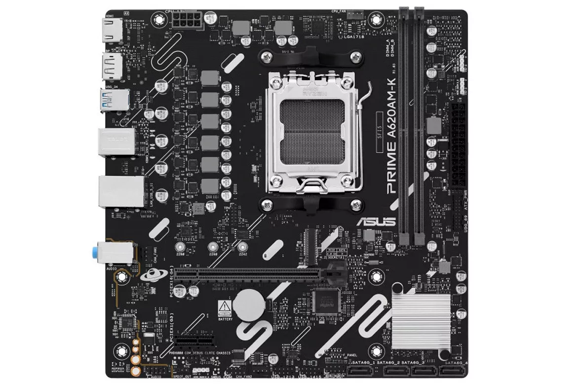 Placa Base Asus Prime A620AM-K Socket AM5