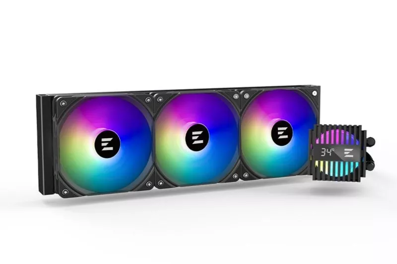 Refrigeración Líquida Zalman ALPHA2 A36 Black 360 mm 3 Ventiladores RGB Multi