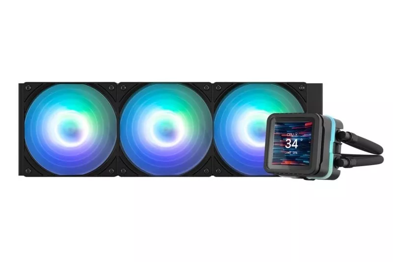Refrigeración Líquida Zalman ALPHA2 DS A36 BLACK 360mm 2 Ventiladores IPS RGB
