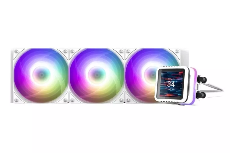 Refrigeración Líquida Zalman ALPHA2 DS A36 White 120 mm 2 Ventiladores LED RGB