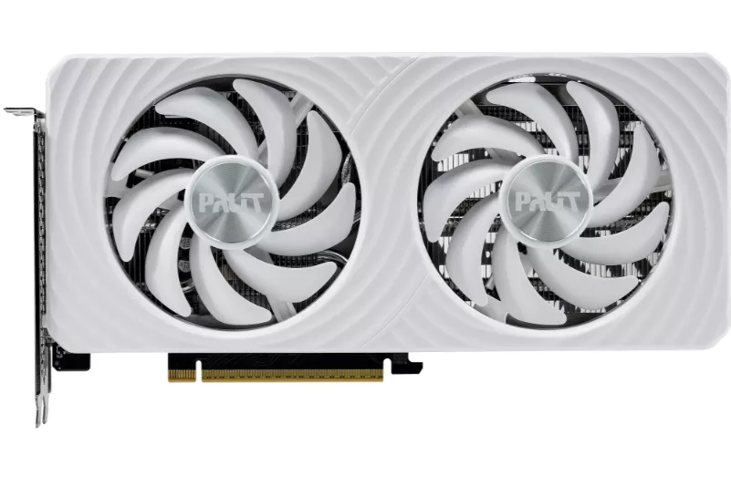 Tarjeta gráfica Palit GeForce RTX 5060 Ti OC WHITE 8GB