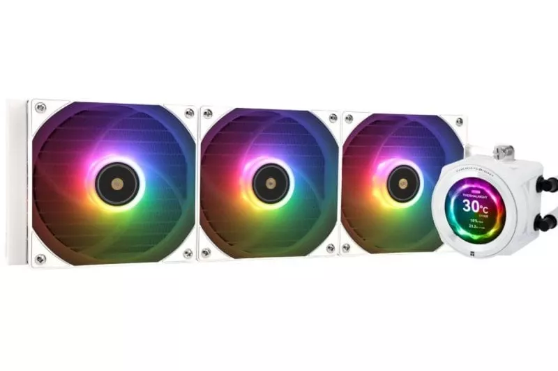 Refrigeracion Liquida Thermalright Core Vision 360mm 3 Ventiladores ARGB Pantalla LCD
