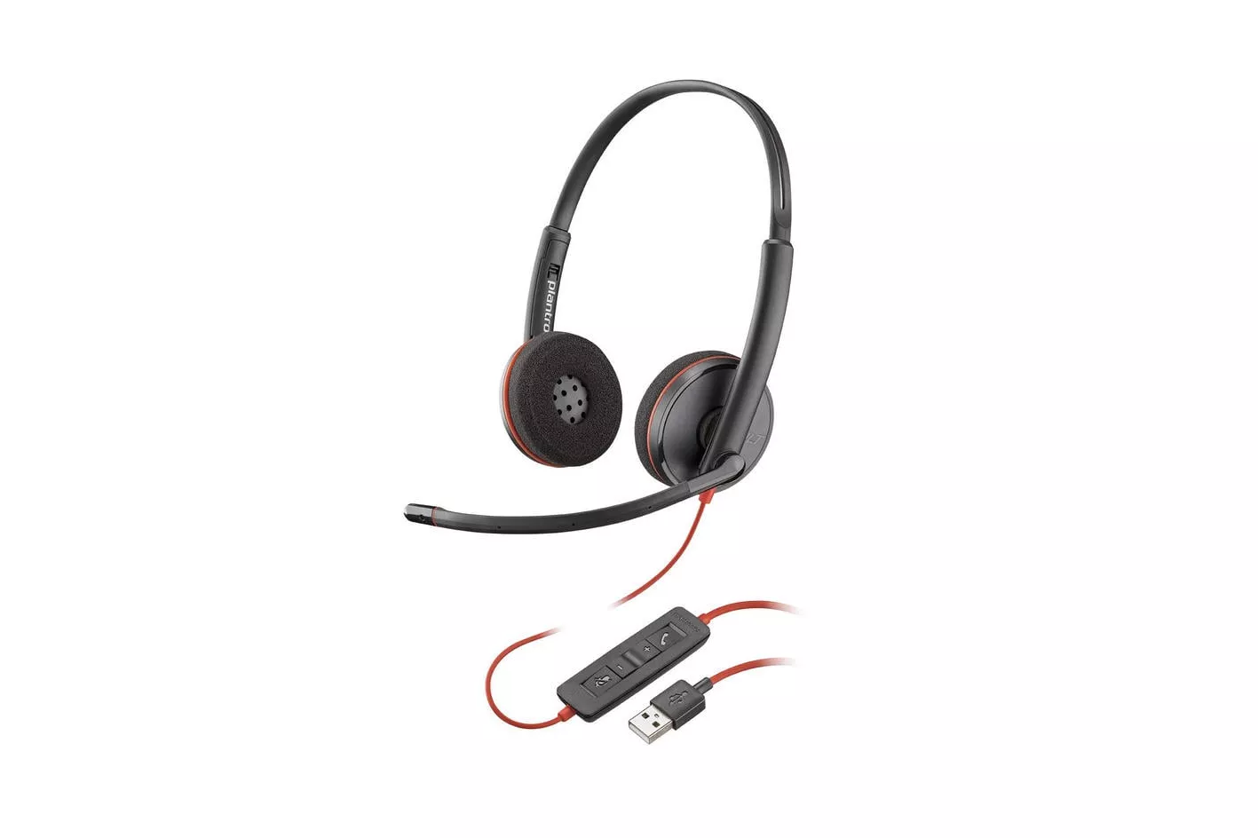 Plantronics Blackwire 3220 Auriculares con Micrófono USB