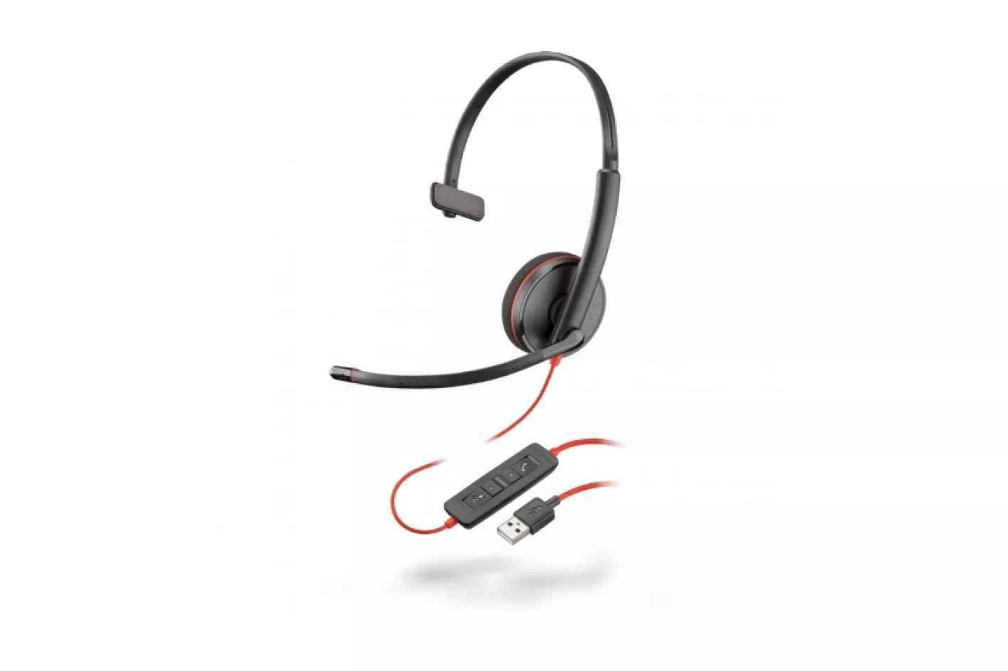 Plantronics Blackwire C3210 Auriculares UC con Micrófono USB Negro
