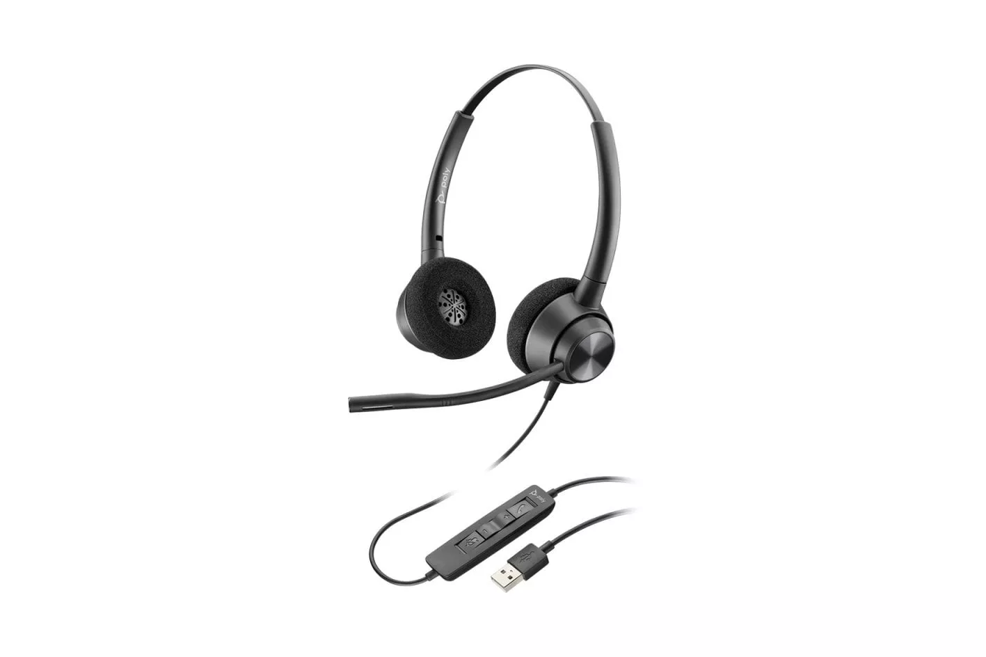 Plantronics EncorePro 320 Binaural Auriculares USB con Micrófono