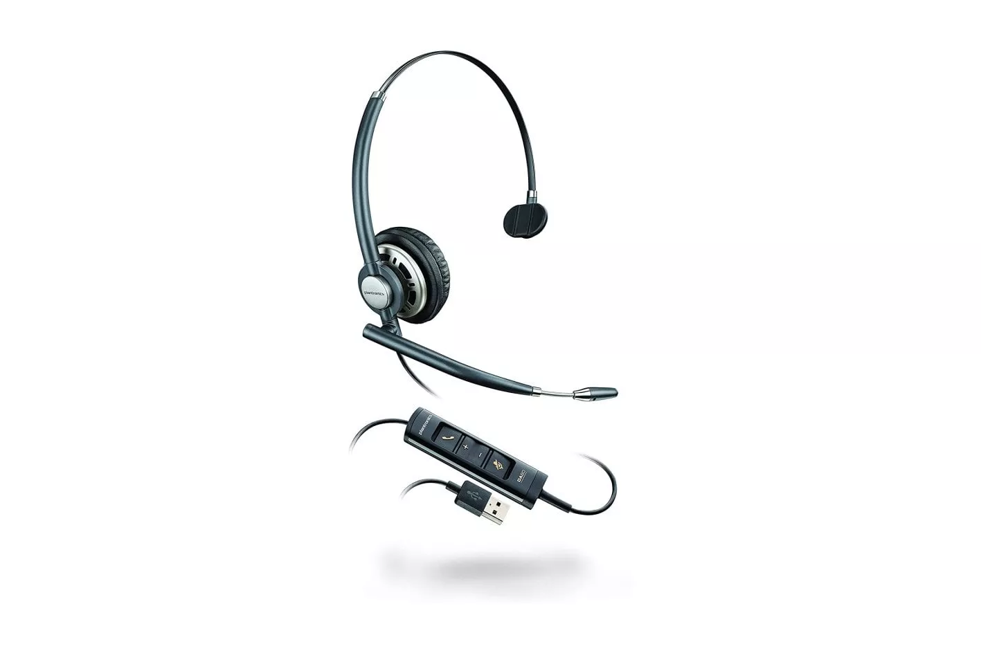 Plantronics Encorepro Auriculares Negro/Plata