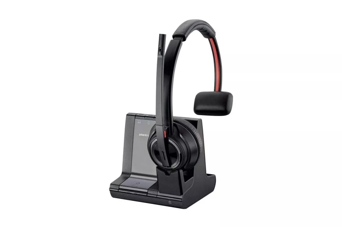 Plantronics Savi 8210-M Auricular Inalámbrico con Soporte Negro