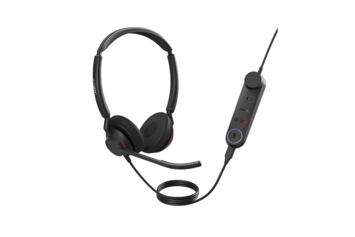 Auriculares Jabra Engage 50 II con cable USB-C/A MS STEREO para oficina y llamadas, cancelación de ruido, color negro