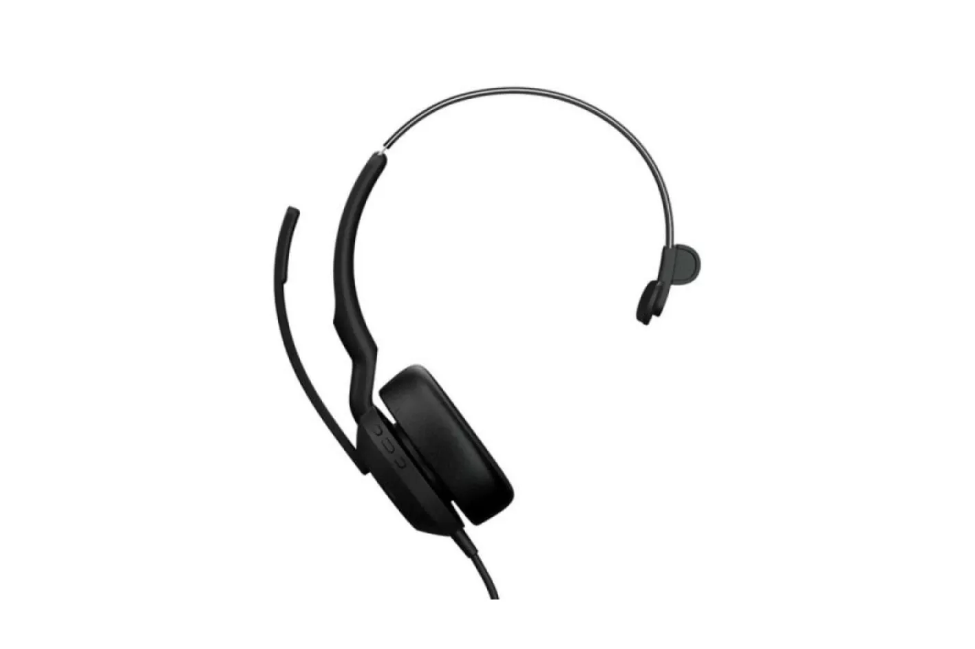 Auriculares Jabra Evolve2 50 con cable USB-A/USB-C Bluetooth Mono para oficinas negros