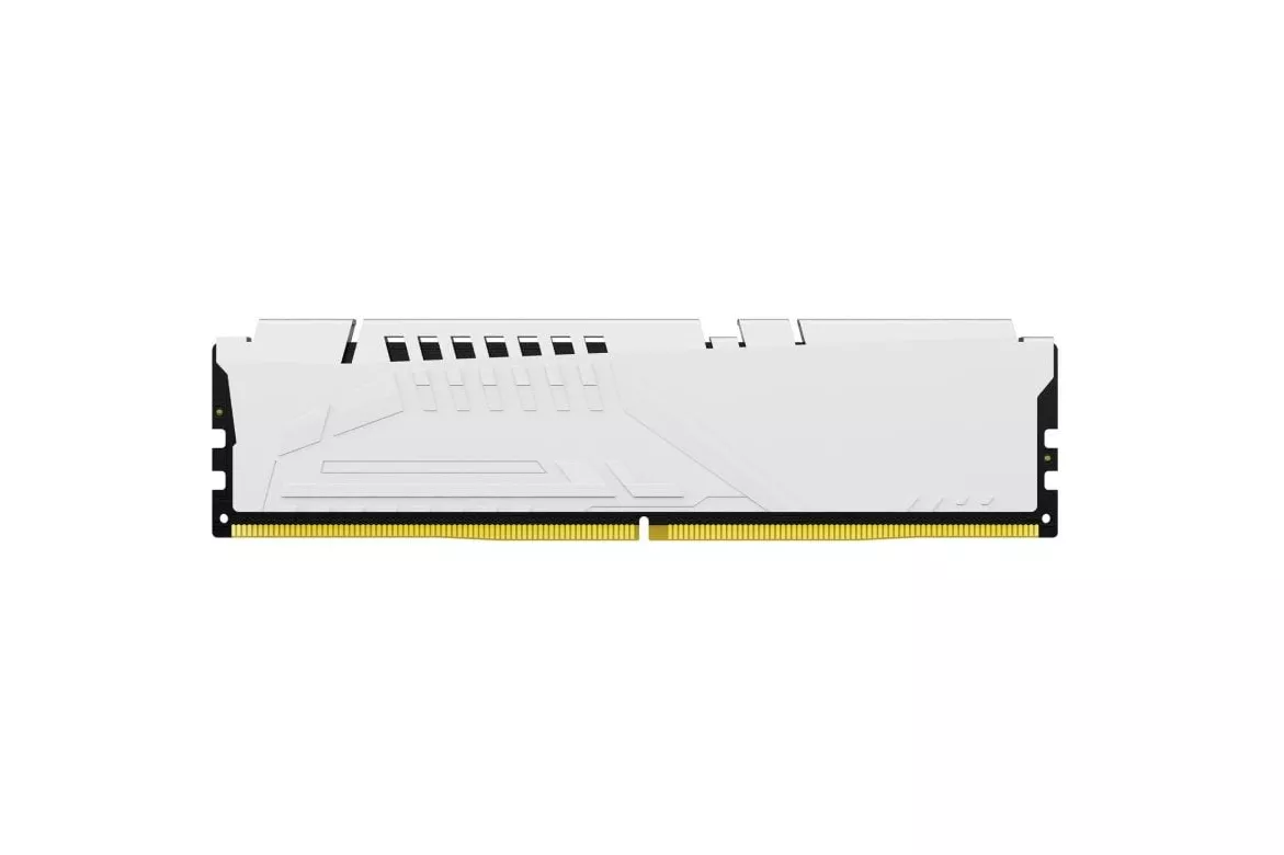 Memoria RAM Kingston FURY Beast 32GB 2x16GB DDR5 6400MT/s CL32 Intel XMP AMD EXPO Blanco