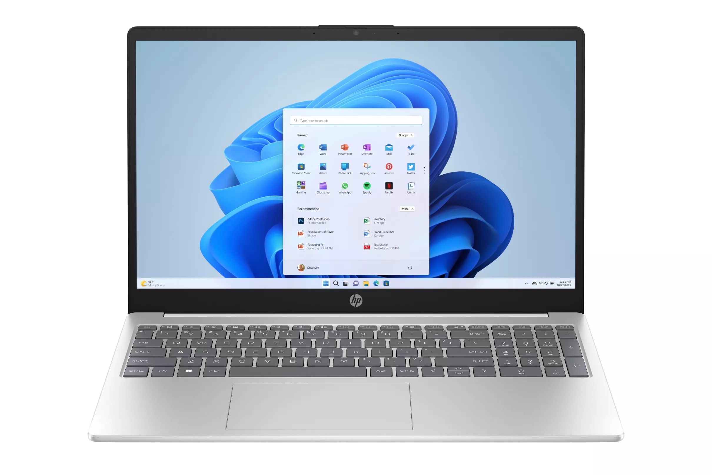 Portátil HP 15-fc0129ns 15.6